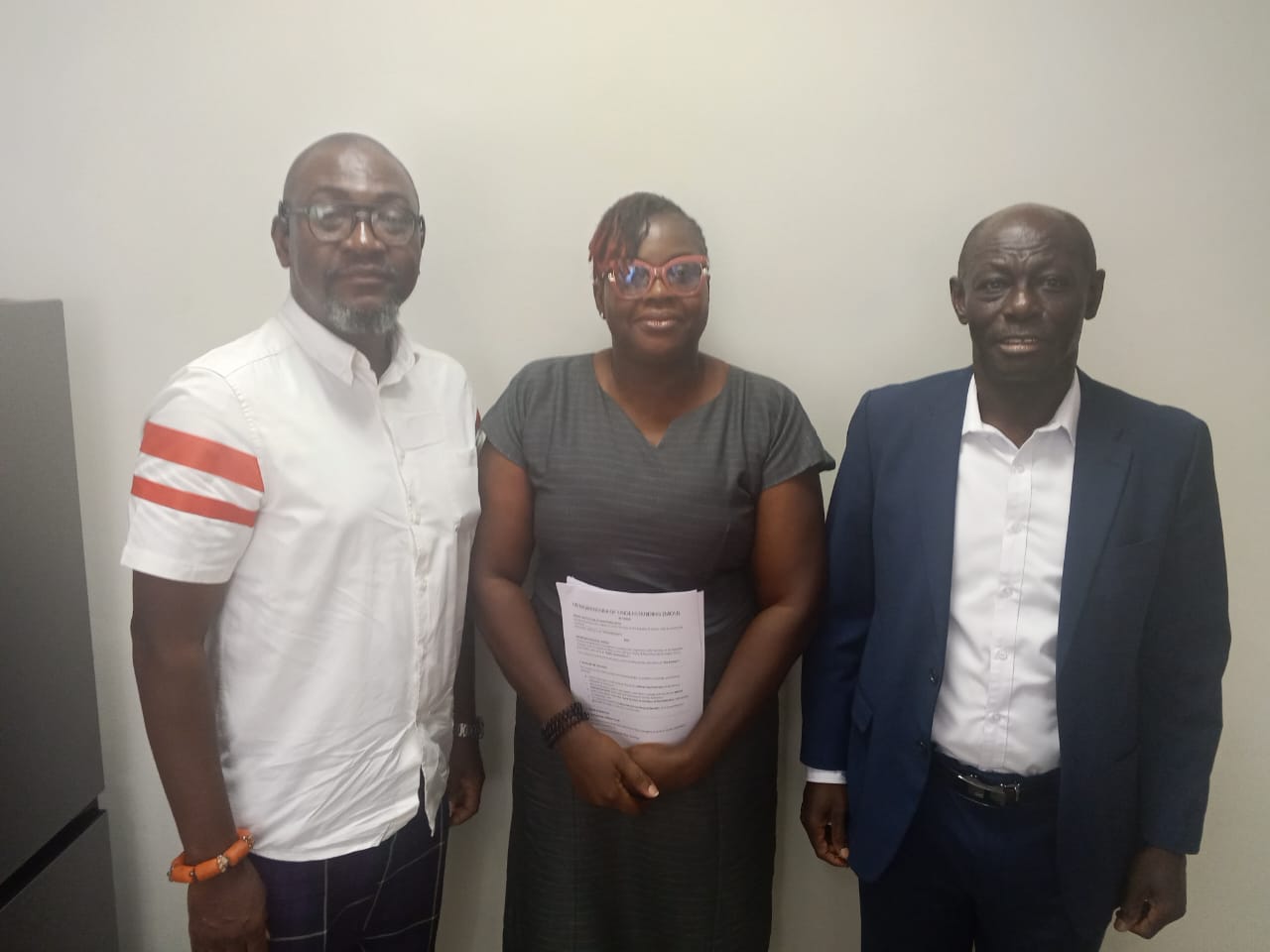 MOU WITH ASPIRE DESTINATION LTD